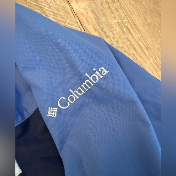 Columbia Sportswear Hooded Jacket Blue Small - Picture 3 of 8